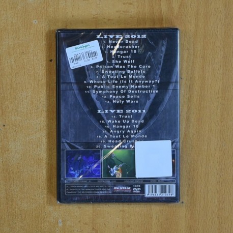 MEGADETH ANGRY AGAIN - DVD