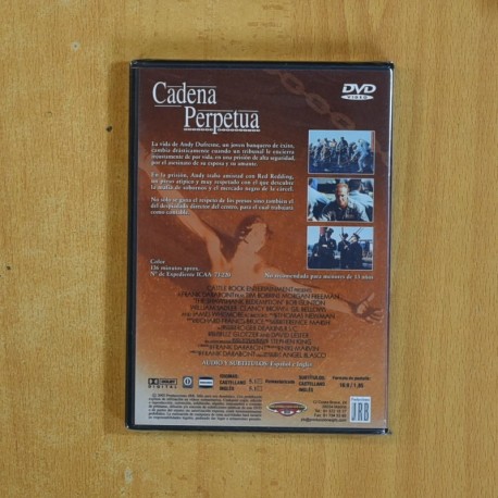 CADENA PERPETUA - DVD