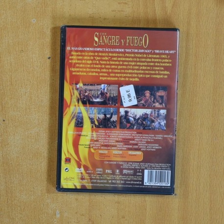 CON SANGRE Y FUEGO - DVD