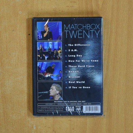 MATCHBOX TWENTY THESE HARD TIMES - DVD