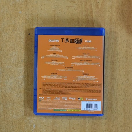 TIM BURTON COLLECTION 9 FILMS - BLURAY
