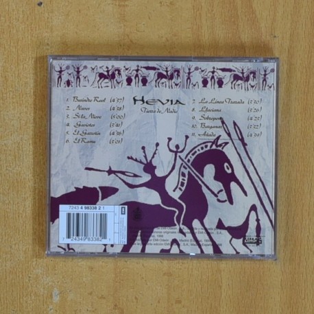 HEVIA - TIERRA DE NADIE - CD