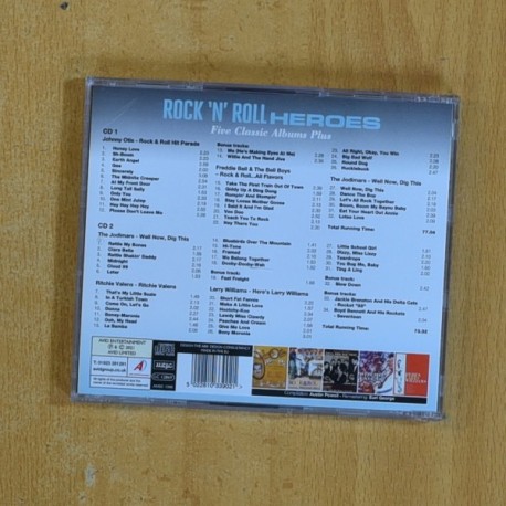 VARIOS - ROCK N ROLL HEROES - 2 CD