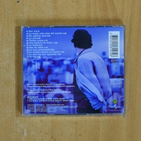 ISMAEL SERRANO - LOS PARAISOS DESIERTOS - CD