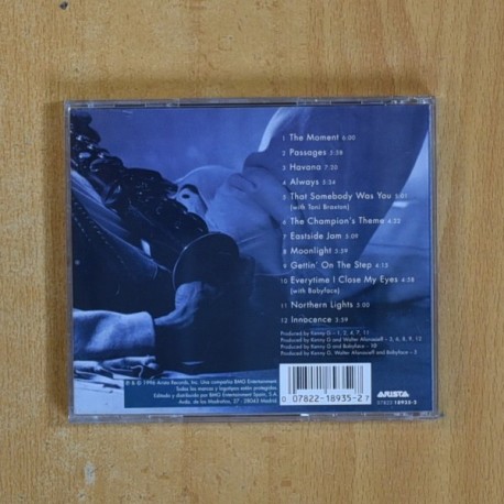 KENNY G - THE MOMENT - CD