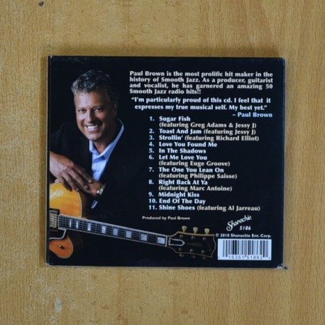 PAUL BROWN - LOVE YOU FOUND ME - CD