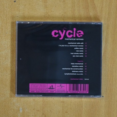 CYCLE - MECHANICAL REMIXES - CD