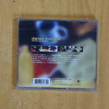 DAQNZA INVISIBLE - EFECTO PERSONALES - CD