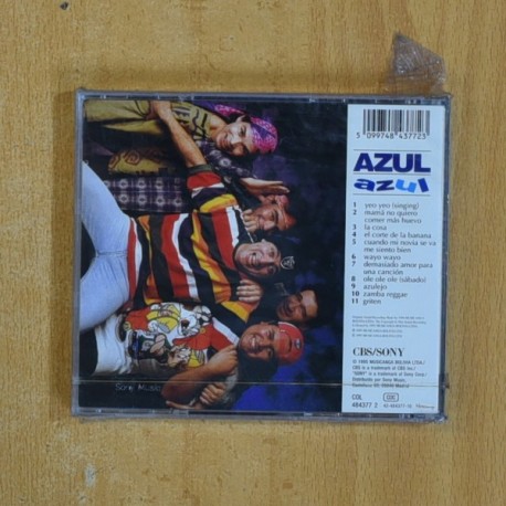 AZUL AZUL - EL CORTE DE LA BANANA - CD