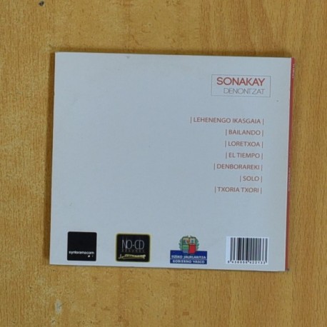 SONAKAY - DENONTZAT - CD