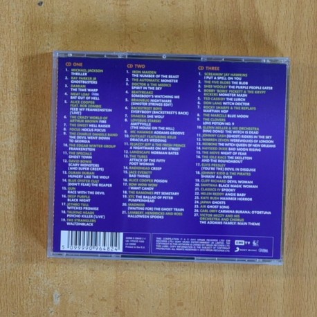 VARIOS - MONSTER HALLOWEEN HITS - 3 CD