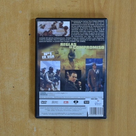 REGLAS DE COMPROMISO - DVD