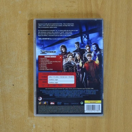 X MEN LA DECISION FINAL - DVD