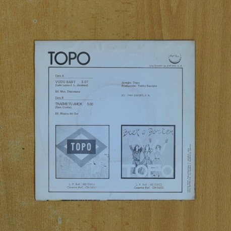 TOPO - VUDU BABY - PROMO SINGLE