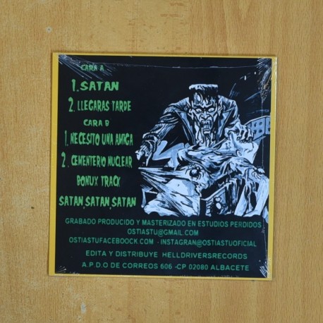 OSTIAS TU - SATAN SATAN SATAN - SINGLE