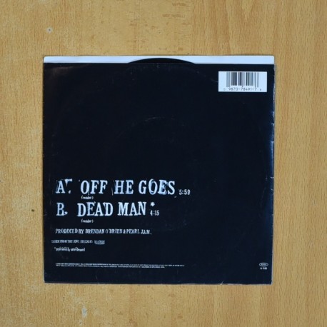 PEARL JAM - OFF HE GOES - SINGLE