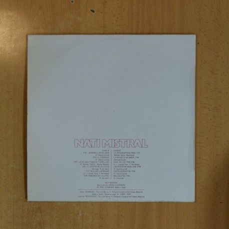 NATI MISTRAL - NATI MISTRAL - LP