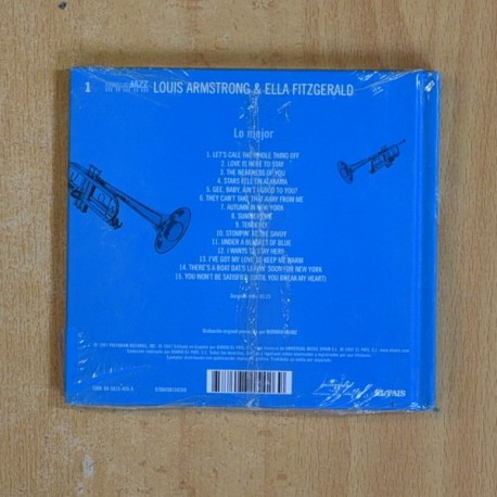 LOUIS ARMSTRONG & ELLA FITZGERALD - LO MEJOR - CD