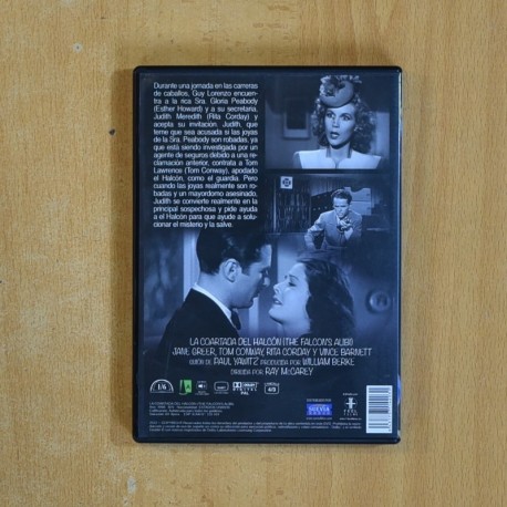 LA COARTADA DEL HALCON - DVD