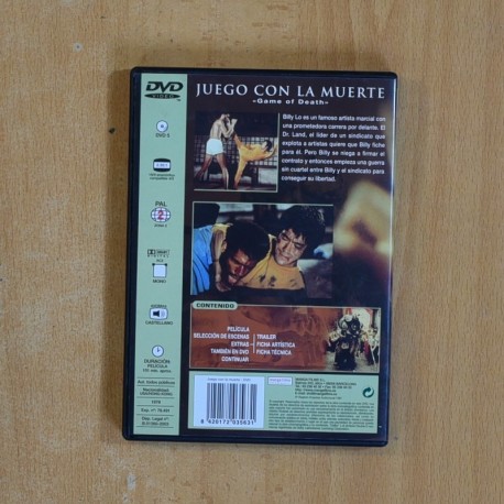 JUEGO CON LA MUERTE - DVD