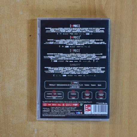 REC UNA SAGA INDOMABLE - DVD