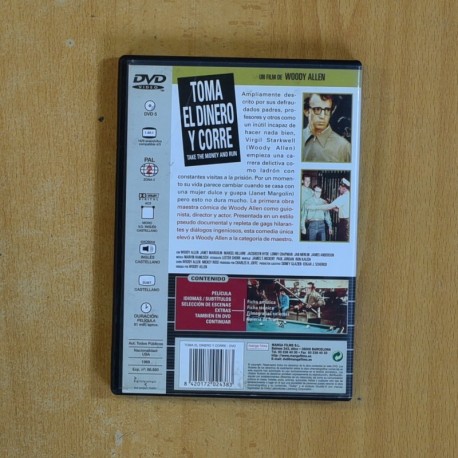 TOMA EL DINERO Y CORRE - DVD
