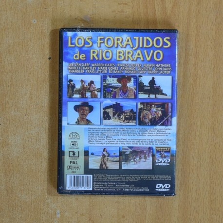 LOS FORAJIDOS DE RIO BRAVO - DVD