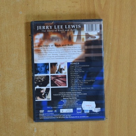 JERRY LEE LEWIS - THE STORY OF ROCK AND ROLL - DVD