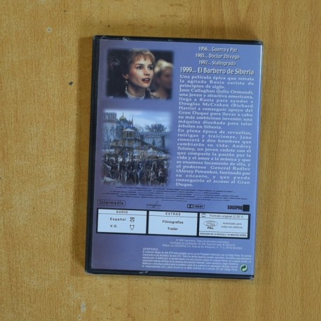 EL BARBERO DE SIBERIA - DVD