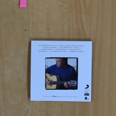 JOAN MANUEL SERRAT - VERSOS EN LA BOCA - CD