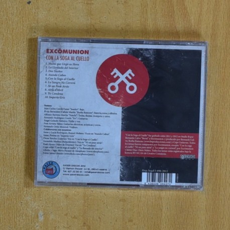 EXCOMUNION - CON LA SOGA AL CUELLO - CD
