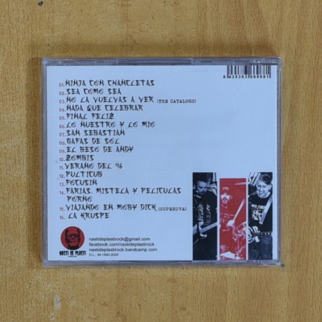 NASTI DE PLASTI - NINJAS CON CHANCLETAS - CD