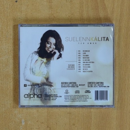 SUELENN KALITA - TEU AMOR - CD