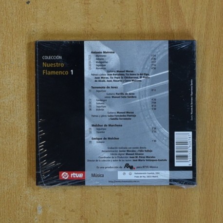 VARIOS - NUESTRO FLAMENCO 1 - CD