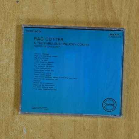 RAG CUTTER & THE FABULOUS UNLUCKY COMBO - DROPS OF GASOLINE - CD