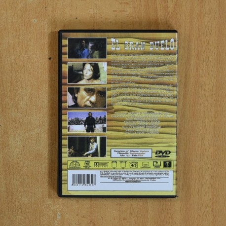 EL GRAN DUELO - DVD