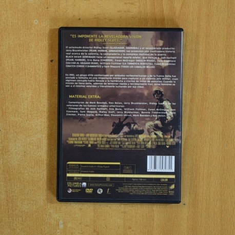 BLACK HAWK DERRIBADO - DVD
