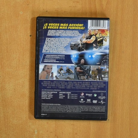 FAST & FURIOUS 5 - DVD
