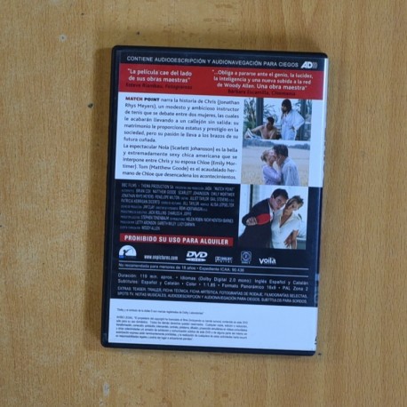 MATCH POINT - DVD
