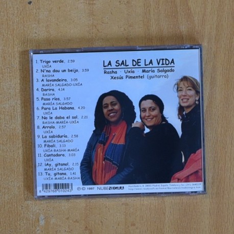 LA SAL DE LA VIDA - LA SAL DE LA VIDA - CD