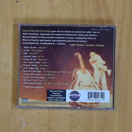 VARIOS - SING A SONG WITH SIX STRINGS - CD