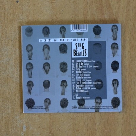 LOS CHICOS DE ORO DE SAINT MARC - SING THE BEATLES - CD