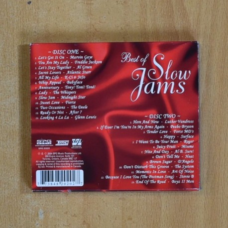 VARIOS - BEST OF SLOW JAMS - CD
