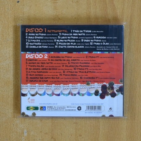 VARIOS - 100 ANOS DO FREVO E DE OERDER O SAPATO - CD