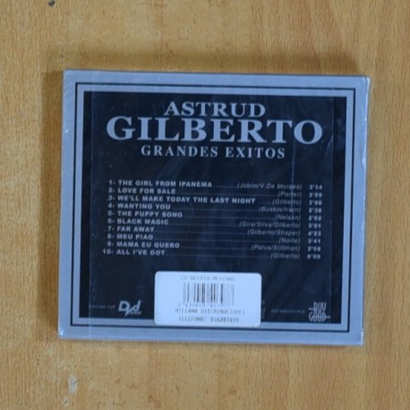 ASTRUD GILBERTO - GRANDES EXITOS - CD