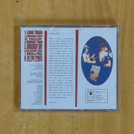 CLAMPITT GADDIS AND BUCK - NINE TRACKS - CD