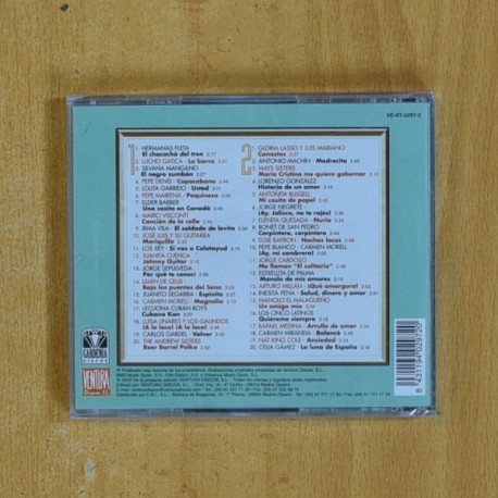 VARIS - 40 GRANDES EXITOS DE LOS 40 Y 50 VOL 2 - CD