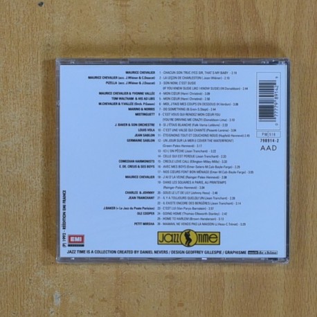 VARIOS - JAZZ & CHANSON VOL 1 SWING & SONG 1926 / 1935 - CD