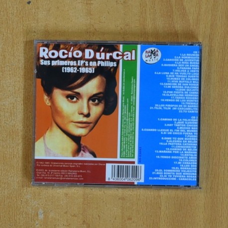 ROCIO DURCAL - SUS PRIMEROS EPS EN PHILIPS 1962 / 1965 - CD