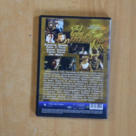 EL LEON DE INVIERNO - DVD